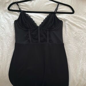 Black Garage Mini Dress!